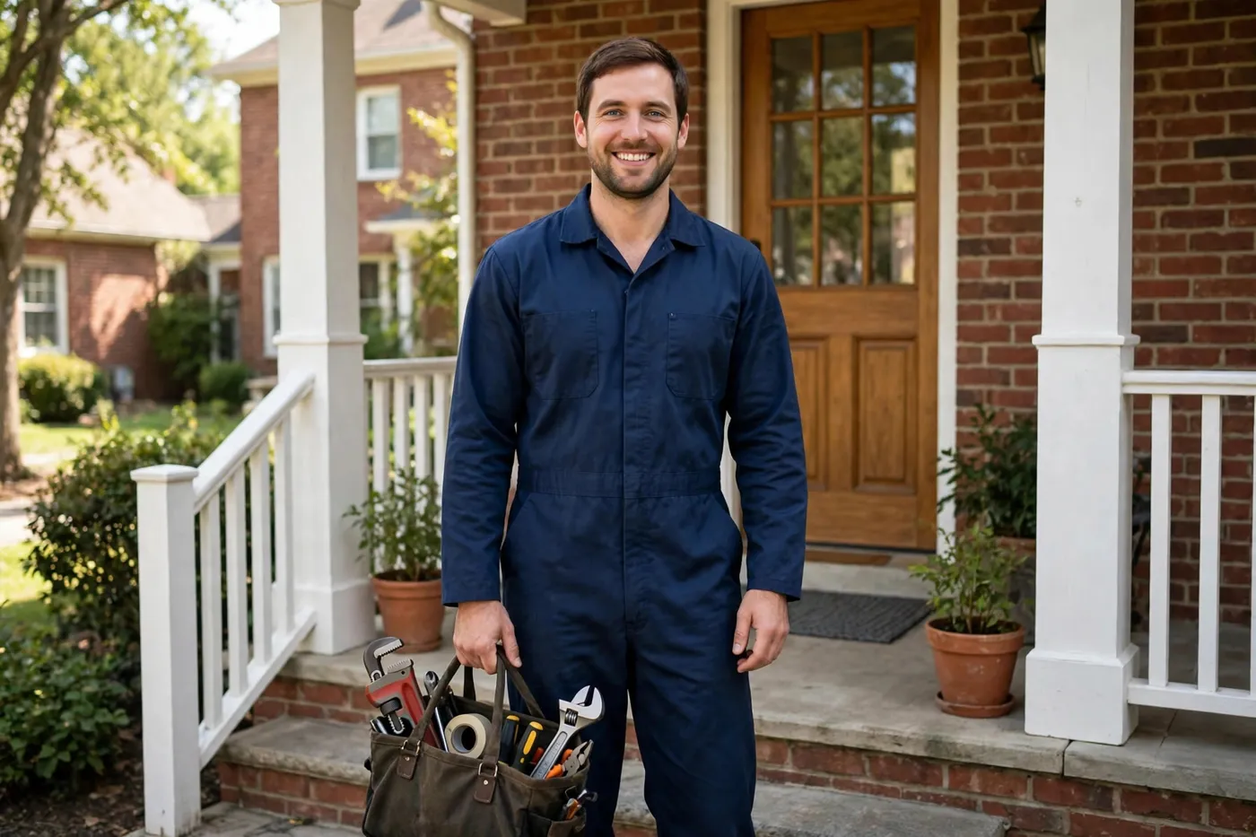 A Water Heater and Drain Crew for Woodstock, GA